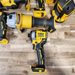 HOUSTON LOCATION - AS-IS DEWALT 20V Lithium-Ion Cordless 8-Tool Combo Kit