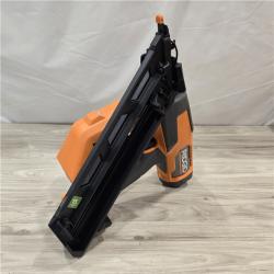 AS-IS RIDGID 18V Cordless 15-Gauge Angled Finish Nailer (Tool Only)