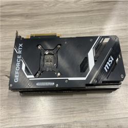 AS-IS MSI Gaming GeForce RTX 4080 16GB Ventus 3X OC GDRR6X Tri-Frozr 3 Graphics Card