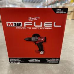 NEW! - Milwaukee M18 FUEL 18V Lithium-Ion Brushless Cordless 1/2 in. Hammer Drill/Driver (Tool-Only)