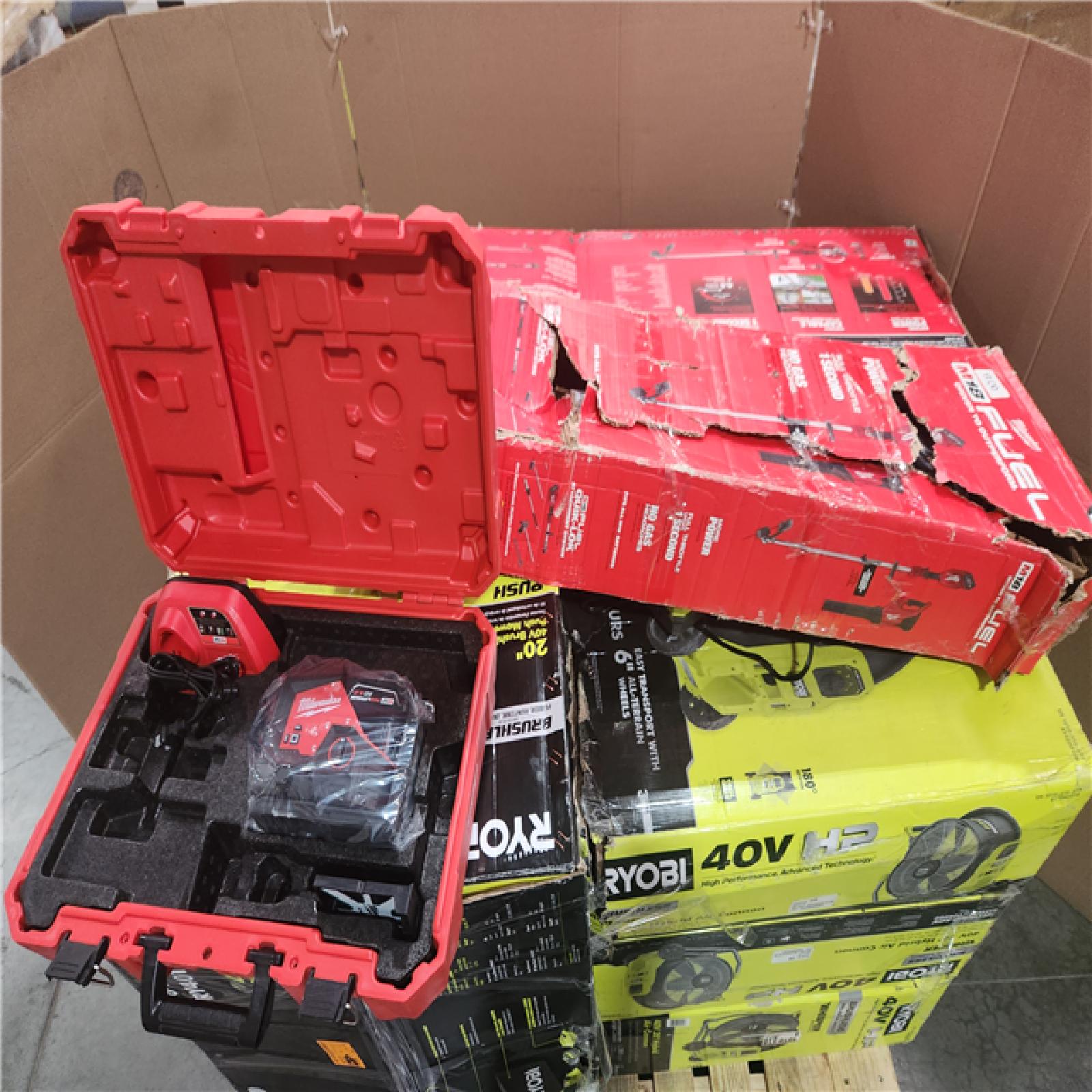 CALIFORNIA AS-IS TOOL PALLET