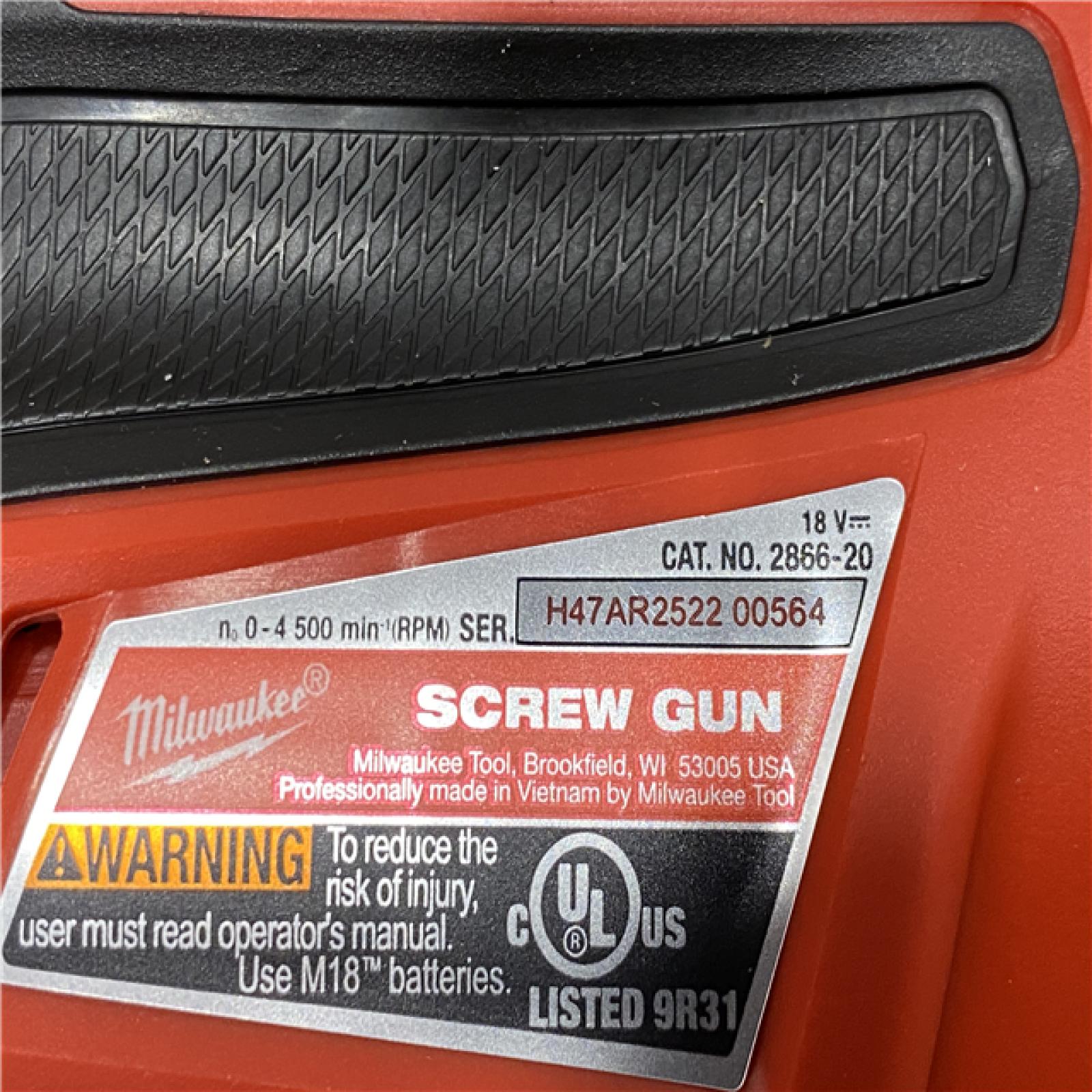 AS-IS Milwaukee FUEL 18V Lithium-Ion Brushless Cordless Drywall Screw Gun (Tool-Only)