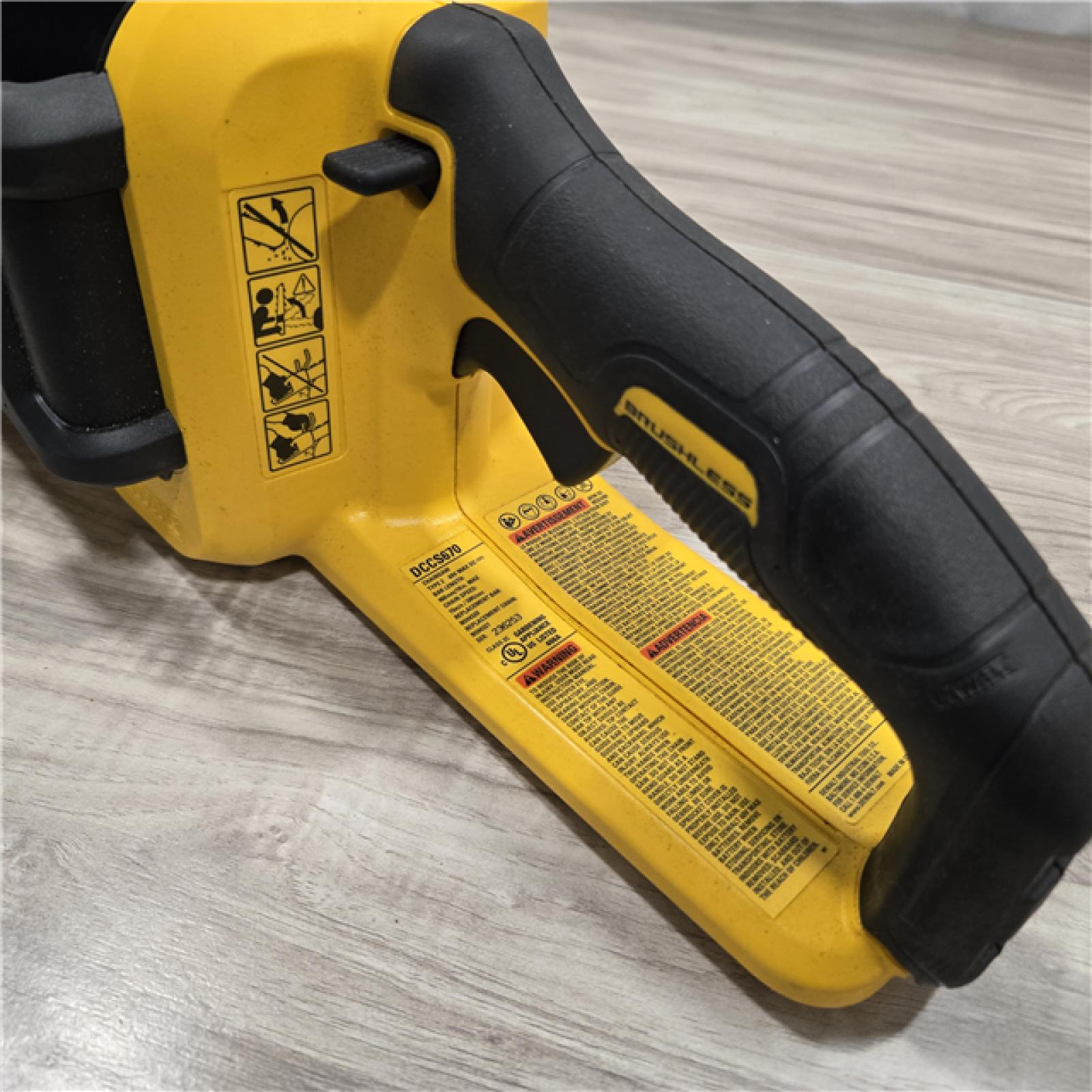 AS-IS DEWALT DCCS670B 16in Chainsaw 60V MAX - Tool Only