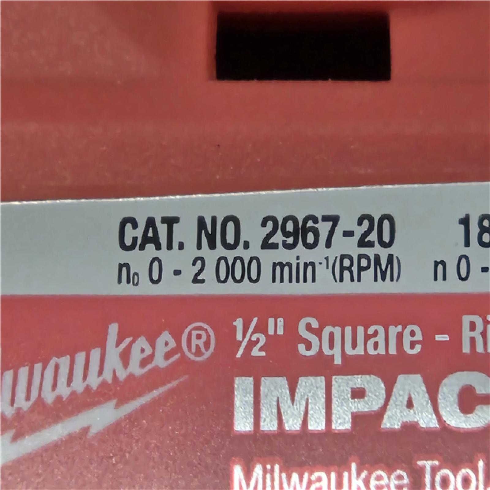 AS-IS Milwaukee FUEL 18V Cordless 1/2 in. Impact Wrench (Tool-Only)