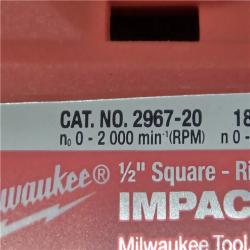 AS-IS Milwaukee FUEL 18V Cordless 1/2 in. Impact Wrench (Tool-Only)