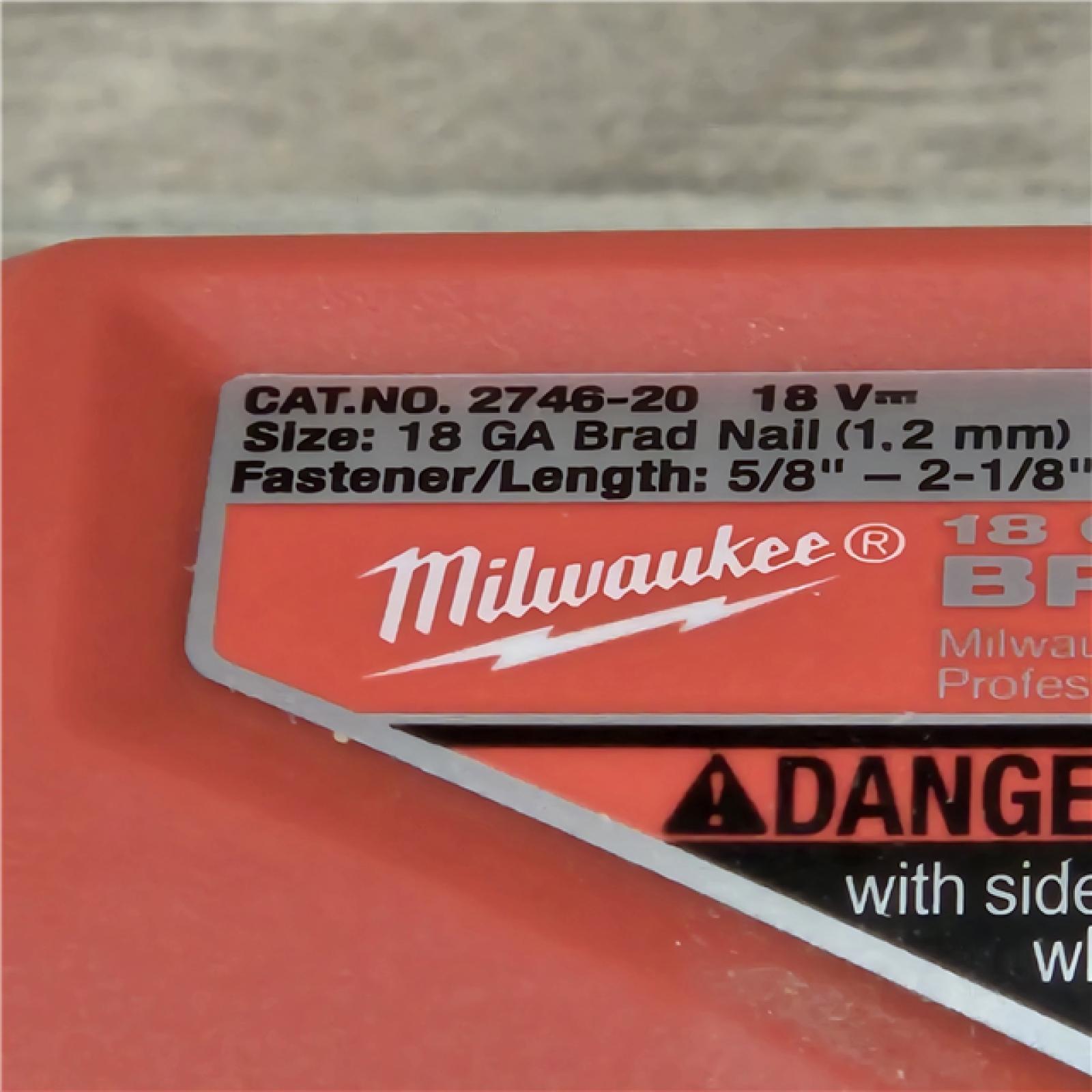 AS-IS Milwaukee M18 FUEL 18 Gauge Brad Nailer (TOOL ONLY)