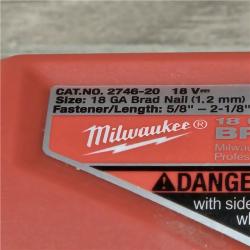 AS-IS Milwaukee M18 FUEL 18 Gauge Brad Nailer (TOOL ONLY)