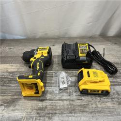 AS-IS DEWALT Atomic 20V Lithium-Ion Cordless Compact 1/2 in. Drill/Driver Kit