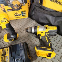 Houston Location - AS-IS DEWALT 20V MAX Lithium-Ion Cordless 3-Tool Combo Kit with 1.7Ah Battery (MISSING 5Ah Battery) - Appears IN GOOD Condition