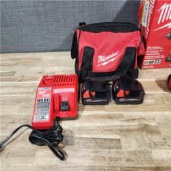 HOUSTON LOCATION - AS-IS Milwaukee 18V Lithium-Ion Cordless Drill Driver/Impact Driver Combo Kit