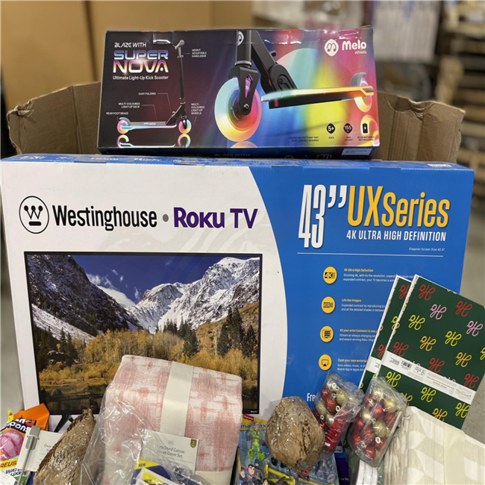 DALLAS LOCATION- NEW!- BULLSEYE MIXED PALLET