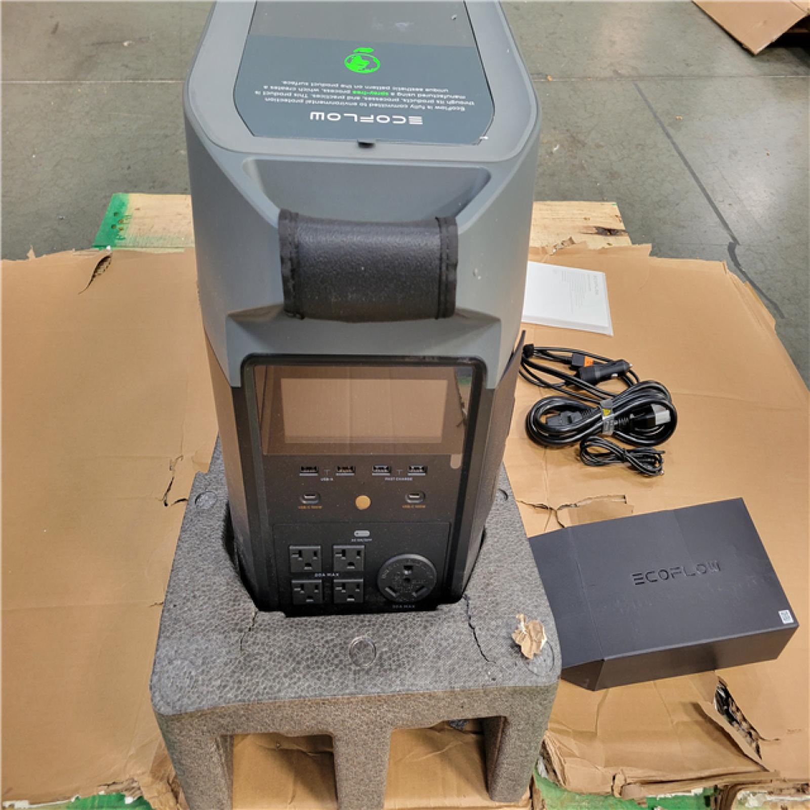 CALIFORNIA AS-IS ECOFLOW 7200W BATTERY GENERATOR