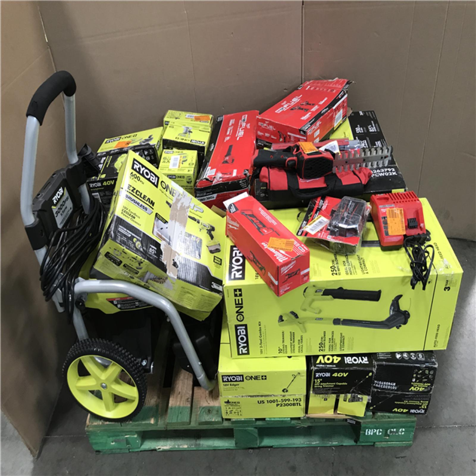 CALIFORNIA AS-IS TOOL PALLET