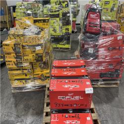 Pittston Location As-Is Power Tools Partial Truckload (9 pallets plus 7 units Milwaukee kits) 2962-B