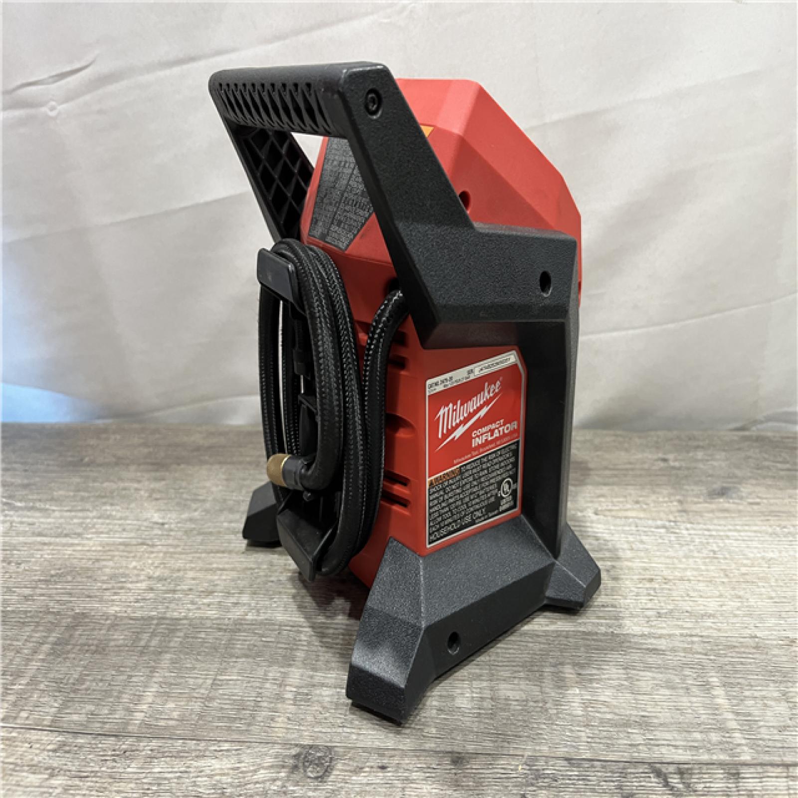 AS-IS Milwaukee 12-Volt Lithium-Ion Cordless Electric Portable Inflator (Tool-Only)