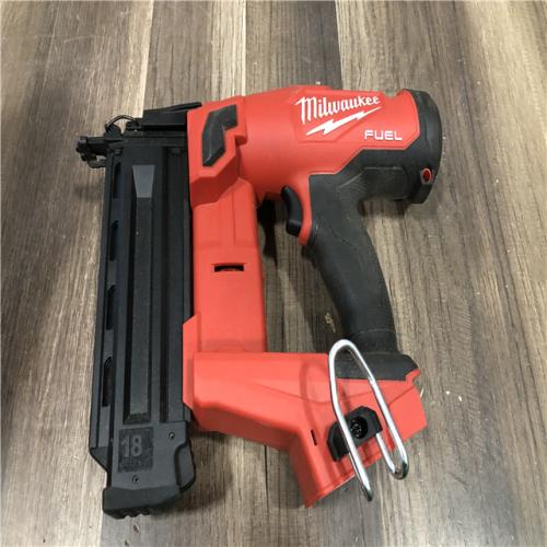 AS-IS Milwaukee FUEL 18-Volt Lithium-Ion Brushless Cordless Gen II 18-Gauge Brad Nailer (Tool-Only)