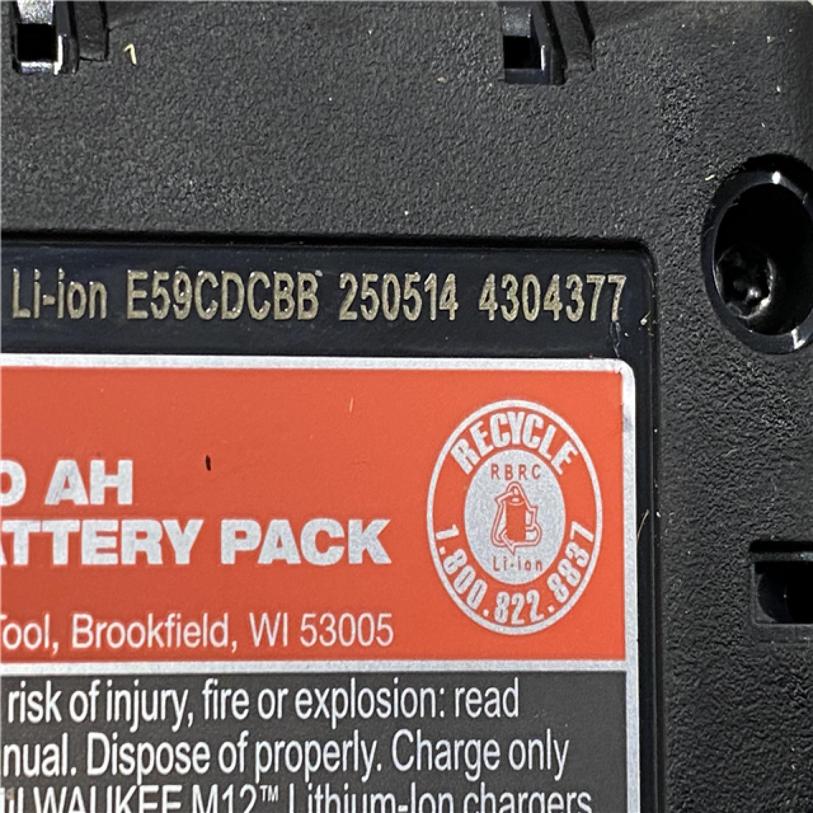 AS-IS Milwaukee FUEL 12-Volt Lithium-Ion Brushless Cordless Hammer Drill and Impact Driver Combo Kit