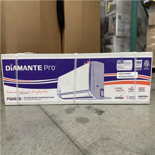 DALLAS LOCATION- AS-IS 24 000 BTU Diamante Pro High Wall Series Ductless Mini Split Indoor Unit