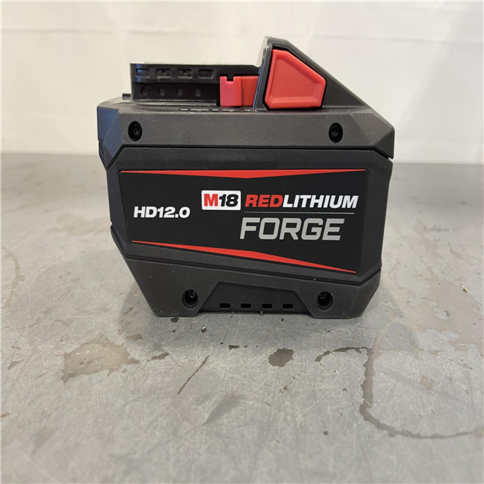 AS-IS - Milwaukee M18 18V Lithium-Ion REDLITHIUM FORGE HD 12.0 Ah Battery