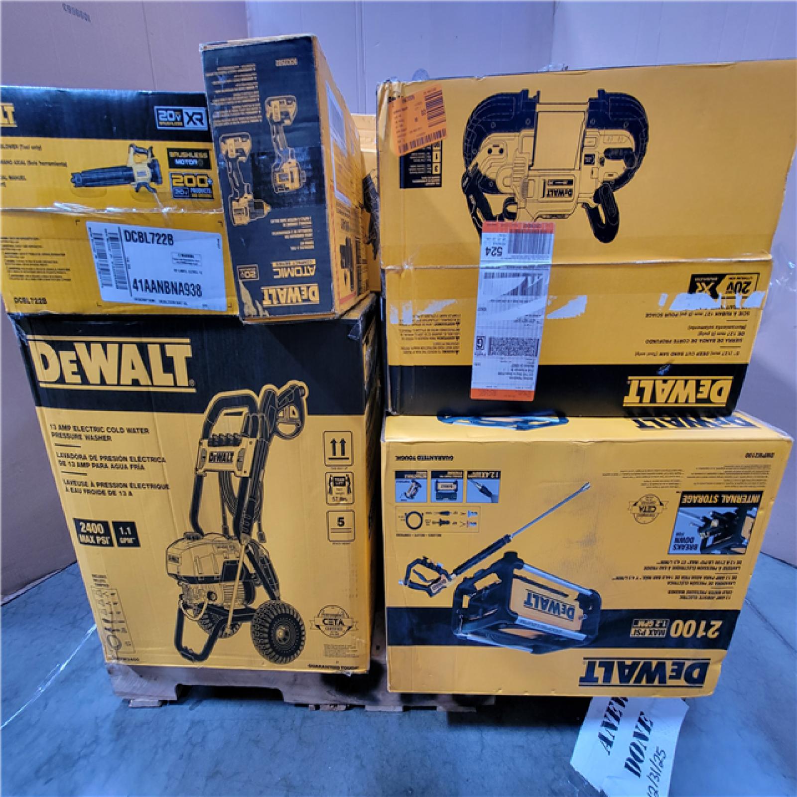 CALIFORNIA AS-IS TOOL PALLET