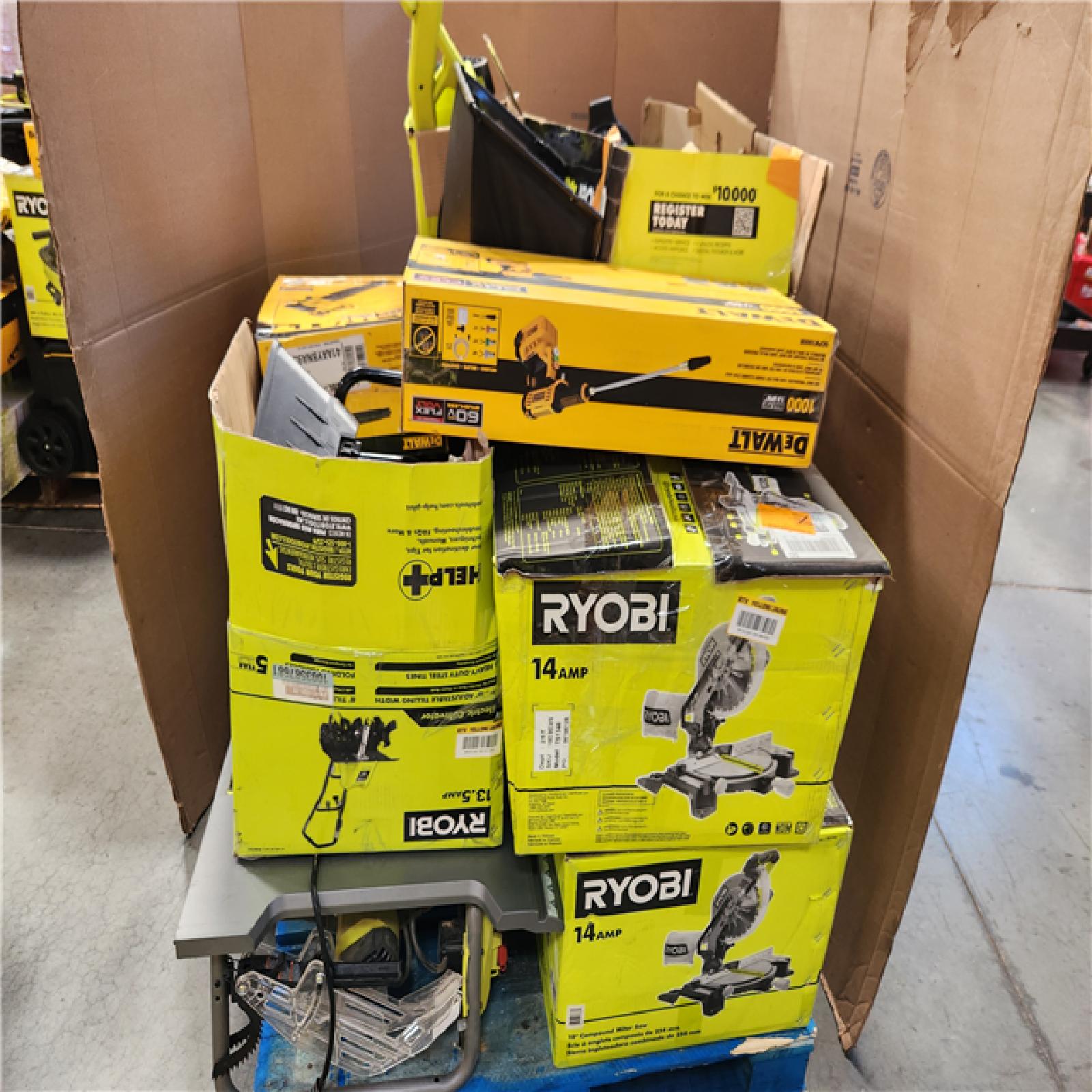 CALIFORNIA AS-IS TOOL PALLET