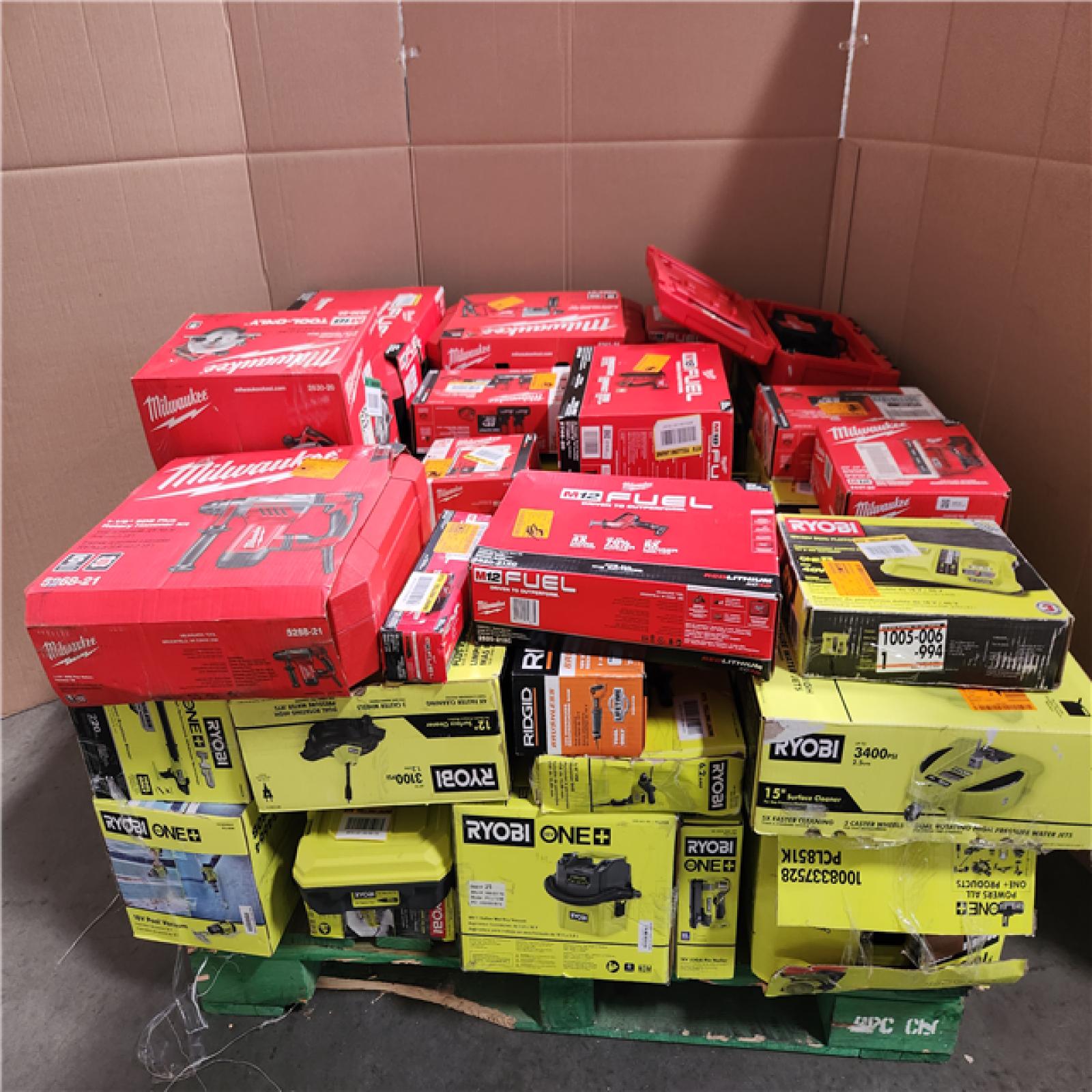 CALIFORNIA AS-IS TOOL PALLET