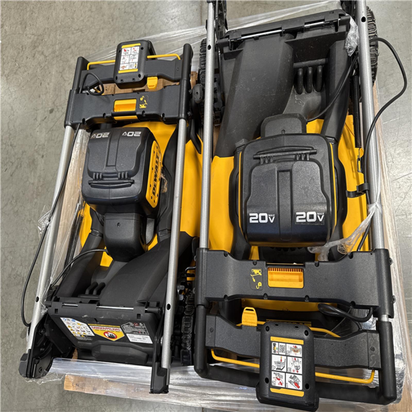 CALIFORNIA AS-IS DeWalt Mowers