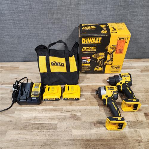 HOUSTON LOCATION - AS-IS DEWALT ATOMIC 20-Volt MAX Lithium-Ion Cordless Combo Kit