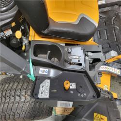 CALIFORNIA AS-IS CUB CADET ULTIMA Z2 50 IN. 23HP ZERO TURN MOWER AND 50/54