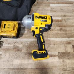 HOUSTON LOCATION - AS - IS DEWALT 20V MAX Lithium-Ion Cordless 1/2 in. Impact Wrench Kit