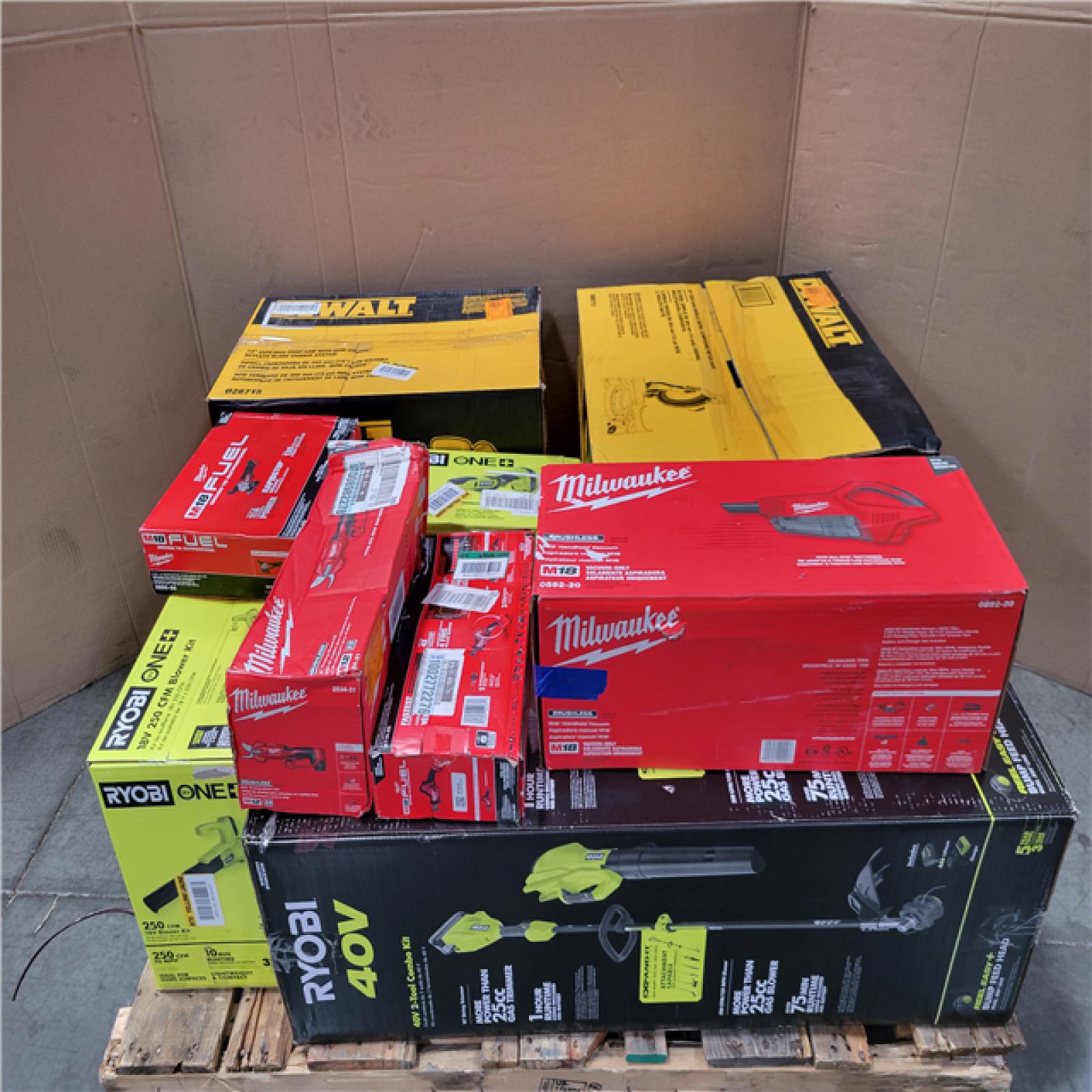 CALIFORNIA AS-IS TOOL PALLET
