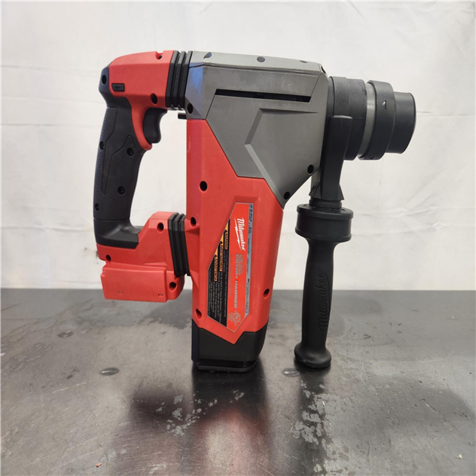 AS-IS- Milwaukee M18 FUEL 18V Lithium-Ion Brushless Cordless SDS-Plus 1-1/8 in. Rotary Hammer Drill (Tool-Only)
