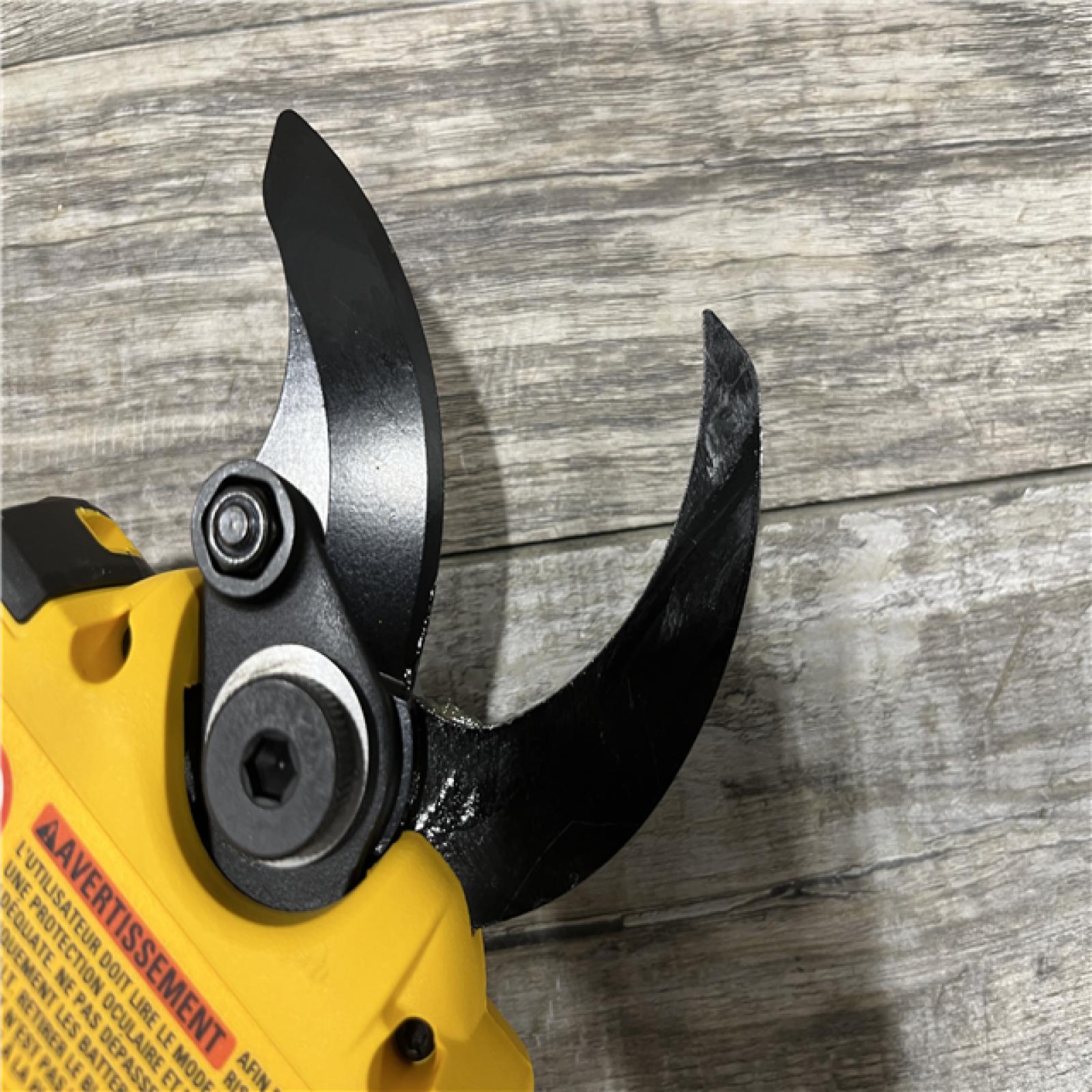 AS-IS DEWALT 20-Volt MAX 1 -1/2 in. Capacity Cordless Battery Powered Pruner (Tool Only)