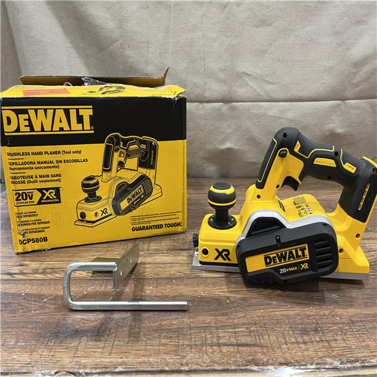 AS-IS DEWALT DCP580B 20V MAX Lithium Ion Brushless Planer
