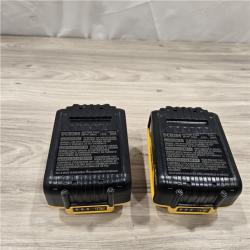 AS-IS DEWALT 20V MAX XR 4 Ah Li-Ion Battery (2 Pc) DCB204-2