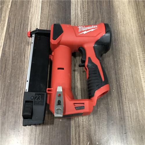 AS-IS Milwaukee 12-Volt 23-Gauge Lithium-Ion Cordless Pin Nailer (Tool-Only)