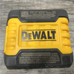 AS-IS DEWALT FLEXVOLT 20V/60V MAX Lithium-Ion 12.0Ah Battery and Fan Cooled Fast Charger