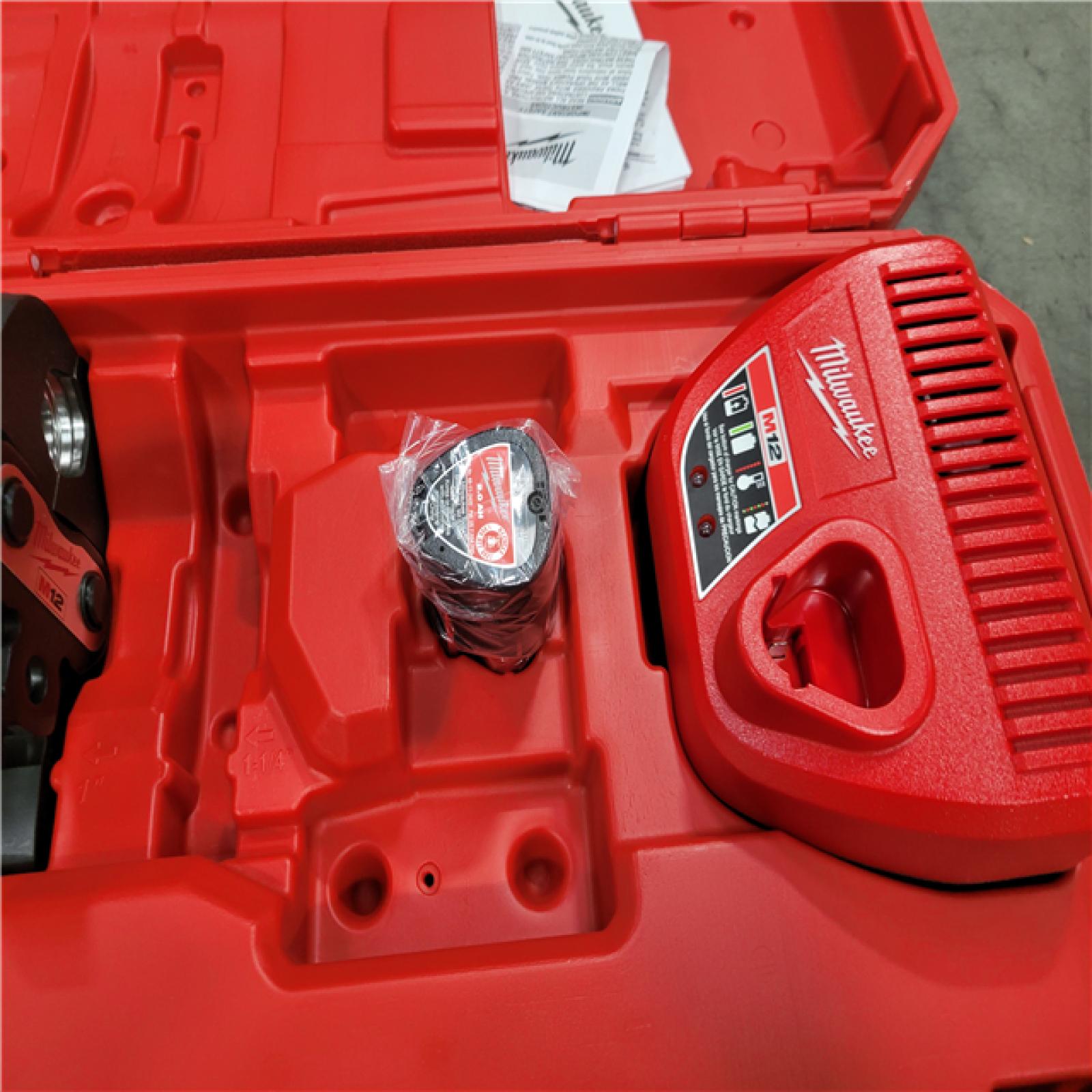 CALIFORNIA APPEARS NEW MILWAUKEE M12 FORCE LOGIC PRESS TOOL