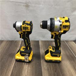 AS-IS DEWALT 20V MAX Lithium-Ion Cordless 2-Tool Combo Kit