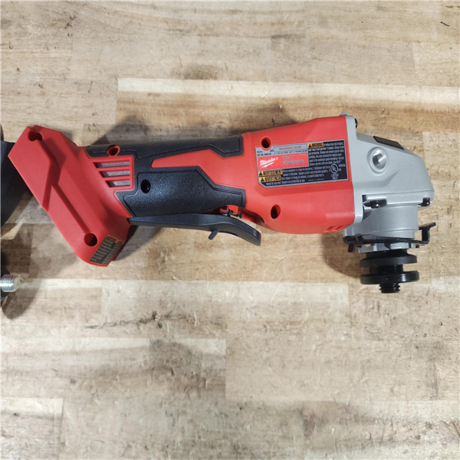 HOUSTON LOCATION - AS - IS Milwaukee 18V Lithium-Ion Brushless Cordless 4-1/2 in./5 in. Grinder w/Paddle Switch (Tool-Only)