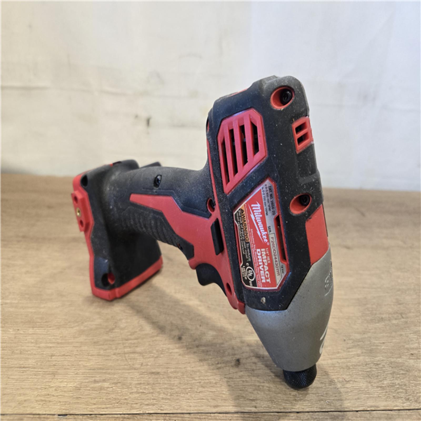 AS-IS Milwaukee 18V Cordless 1/4 in. Hex Impact Driver (Tool-Only)