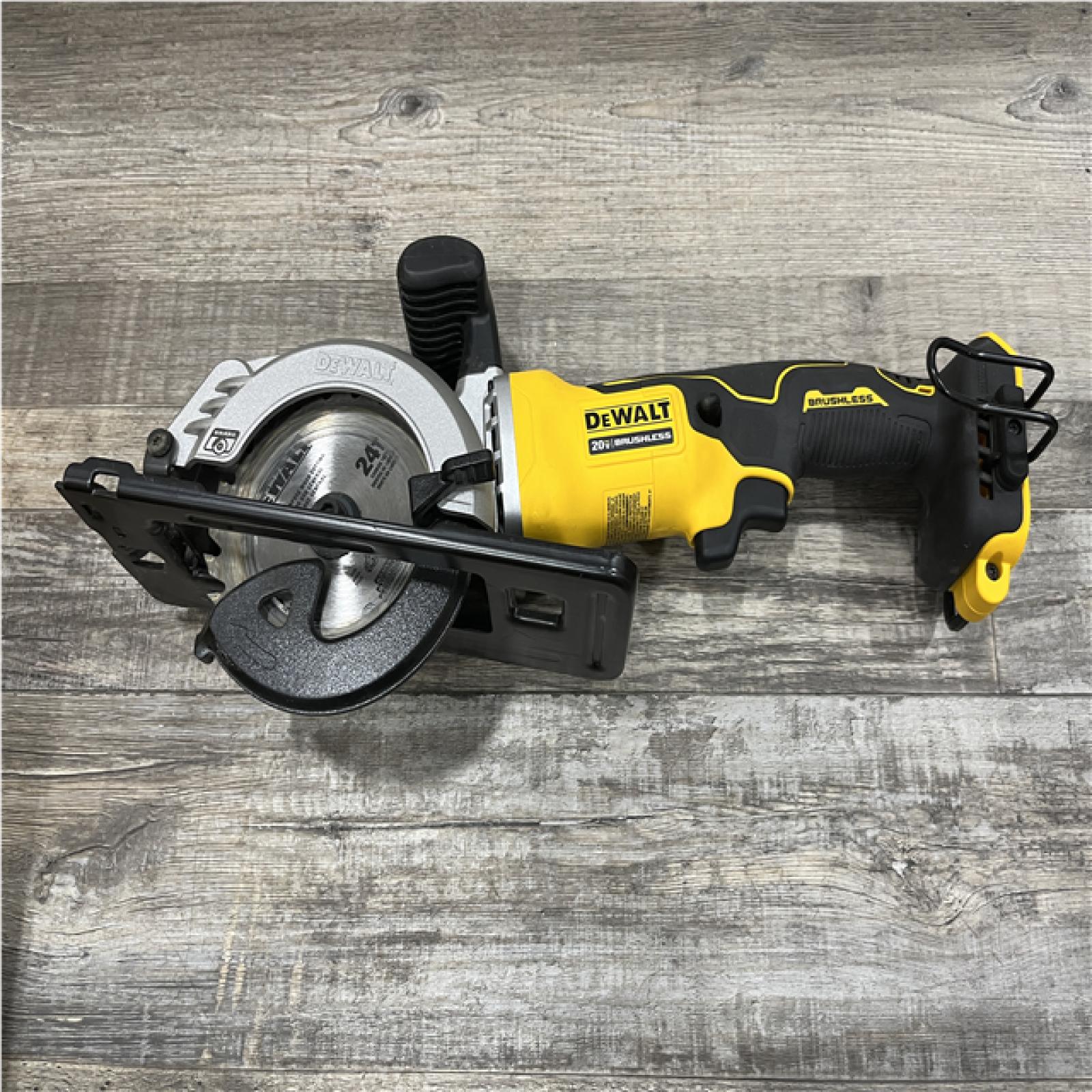 AS-IS DEWALT ATOMIC 20V MAX Cordless Brushless 4-1/2 in. Circular Saw (Tool Only)