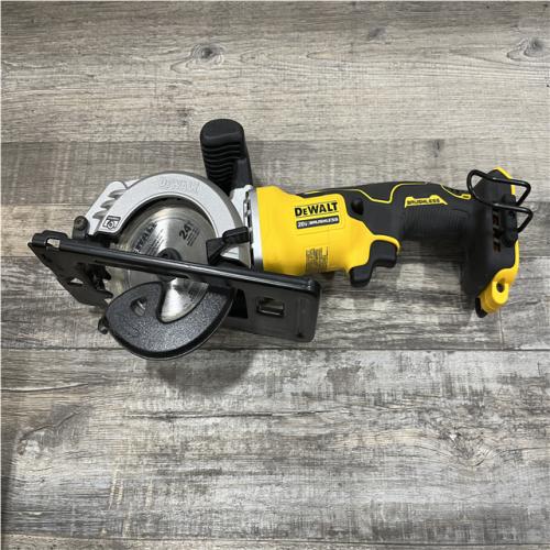 AS-IS DEWALT ATOMIC 20V MAX Cordless Brushless 4-1/2 in. Circular Saw (Tool Only)