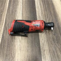 AS-IS Milwaukee M12 12V Lithium-Ion Cordless 3/8 in. Ratchet (Tool-Only)