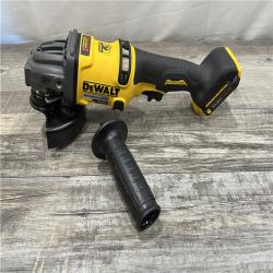 AS-IS DEWALT FLEXVOLT 60V MAX Cordless Brushless 4.5 in. to 6 in. Small Angle Grinder with Kickback Brake (Tool Only)