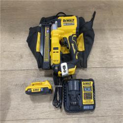 AS-IS DEWALT ATOMIC 20V MAX Lithium Ion Cordless 23 Gauge Pin Nailer Kit