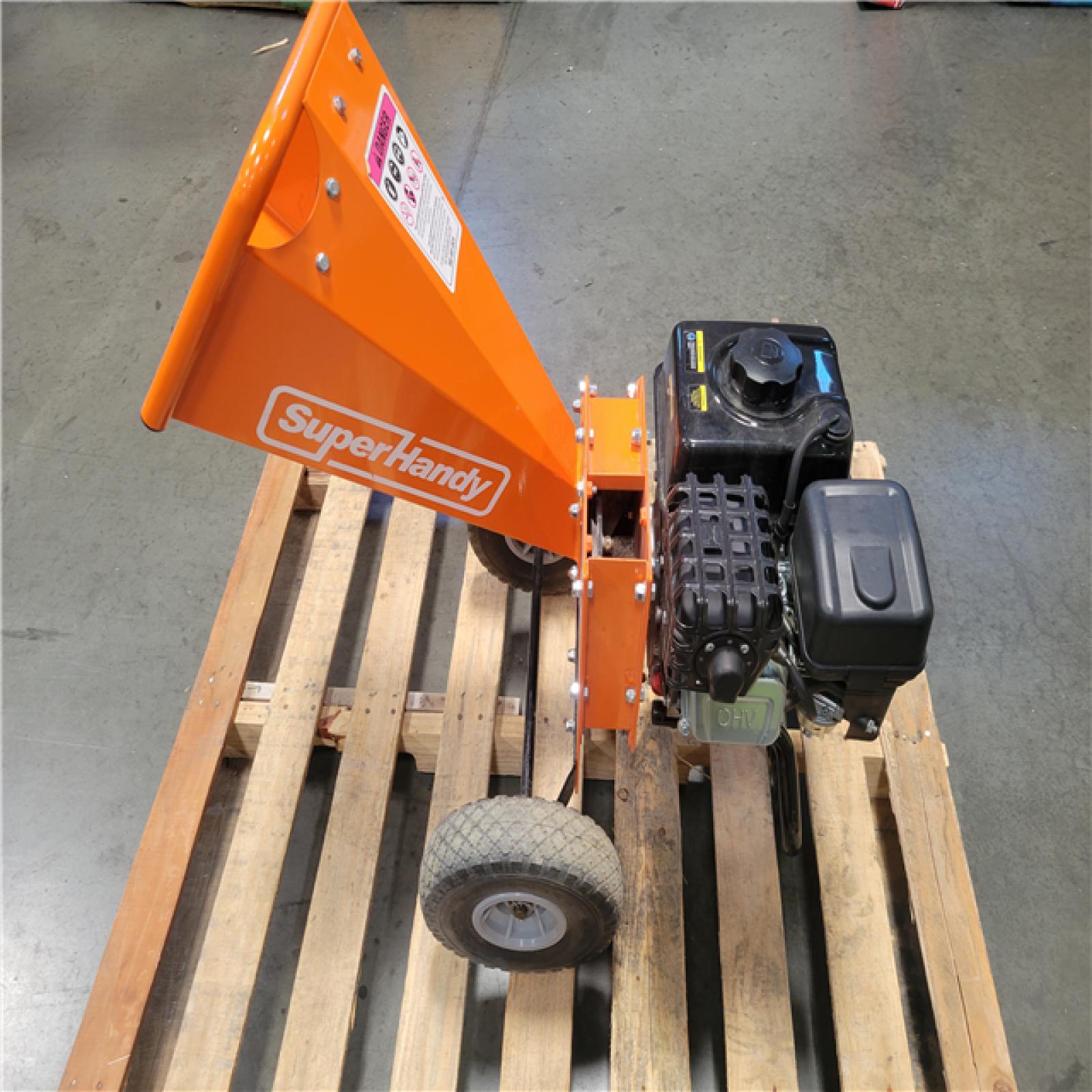 CALIFORNIA AS-IS SUPER HANDY 7HP 3 WOOD CHIPPER