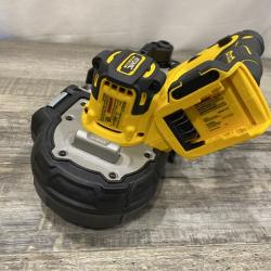 AS-IS DEWALT ATOMIC 20V MAX Cordless Brushless Compact 1-3/4 in. Bandsaw (Tool Only)