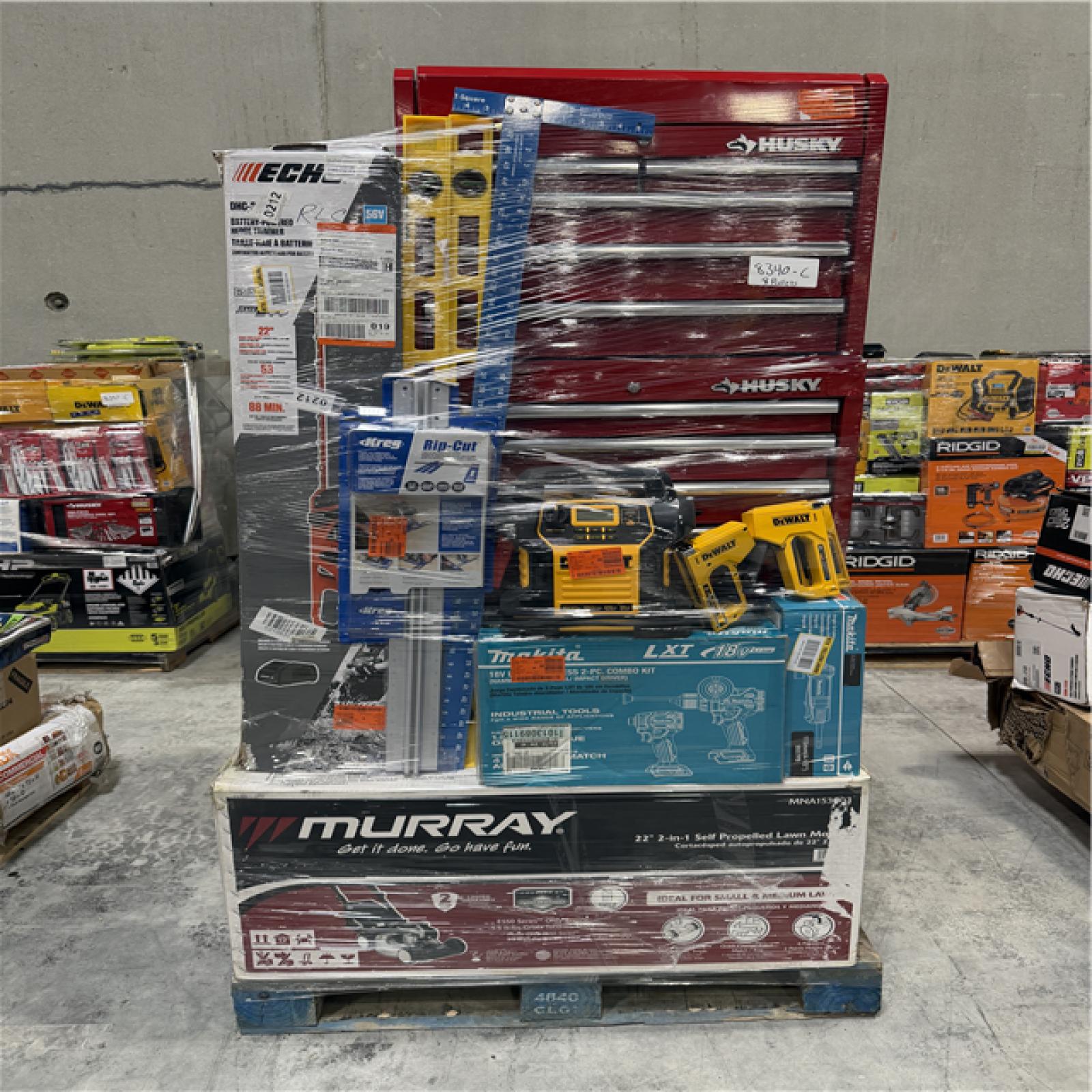 Atlanta Location AS-IS Tools Partial Truckload (8 Pallets) 8340-C