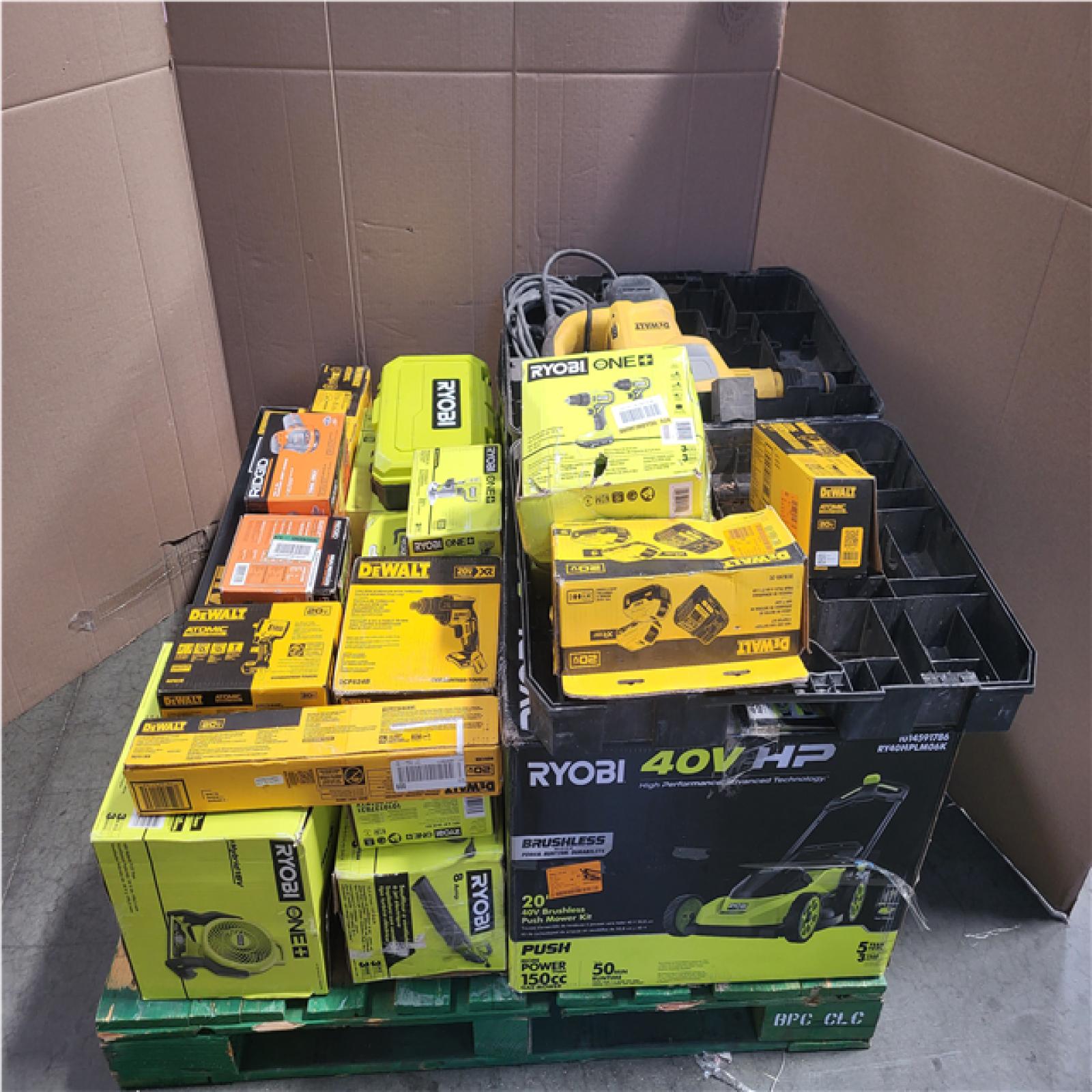 CALIFORNIA AS-IS TOOL PALLET